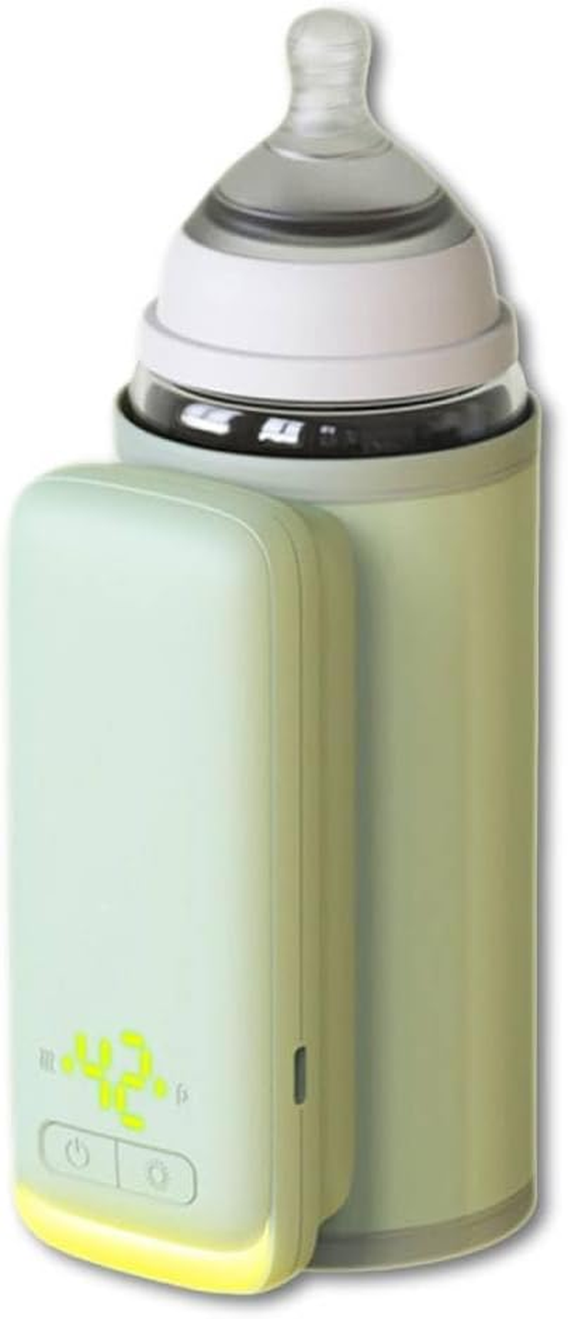 Portable Keep Bottle Warm, 55℃ Fast Heating Travel Baby Bottle Warmer, Constant Temperature Baby Milk Heat Keeper Cover for Outdoor Car Travel image number 1