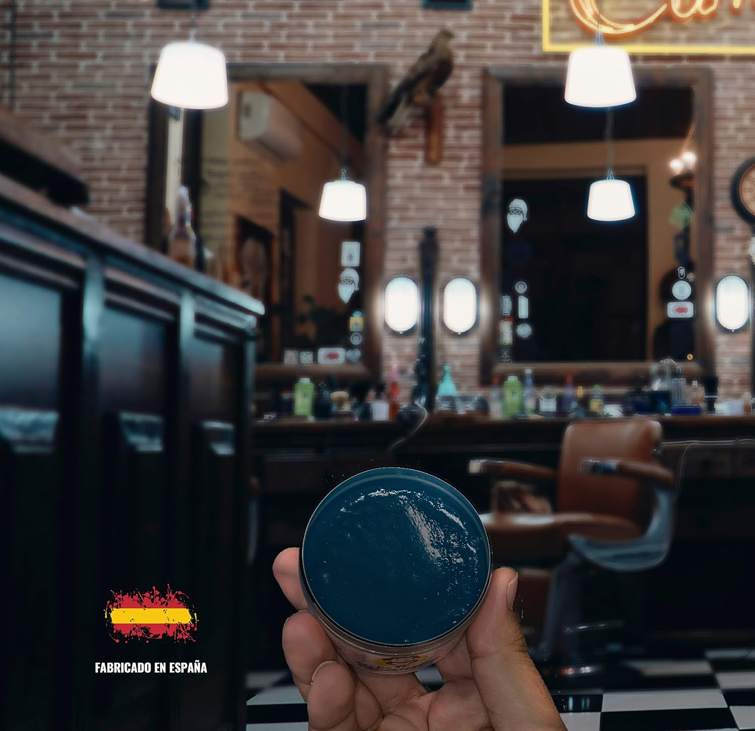 BEARDBE Super Strong Hair Wax Pack for All Hair Types with Gift Comb, Citrus Aroma and Extra Strong Hold, Intense Shine (Super Strong) image number 2