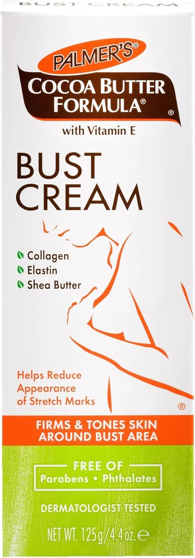 PALMER'S Cocoa Butter Formula Bust Cream, 4.4 Ounce, 125 G