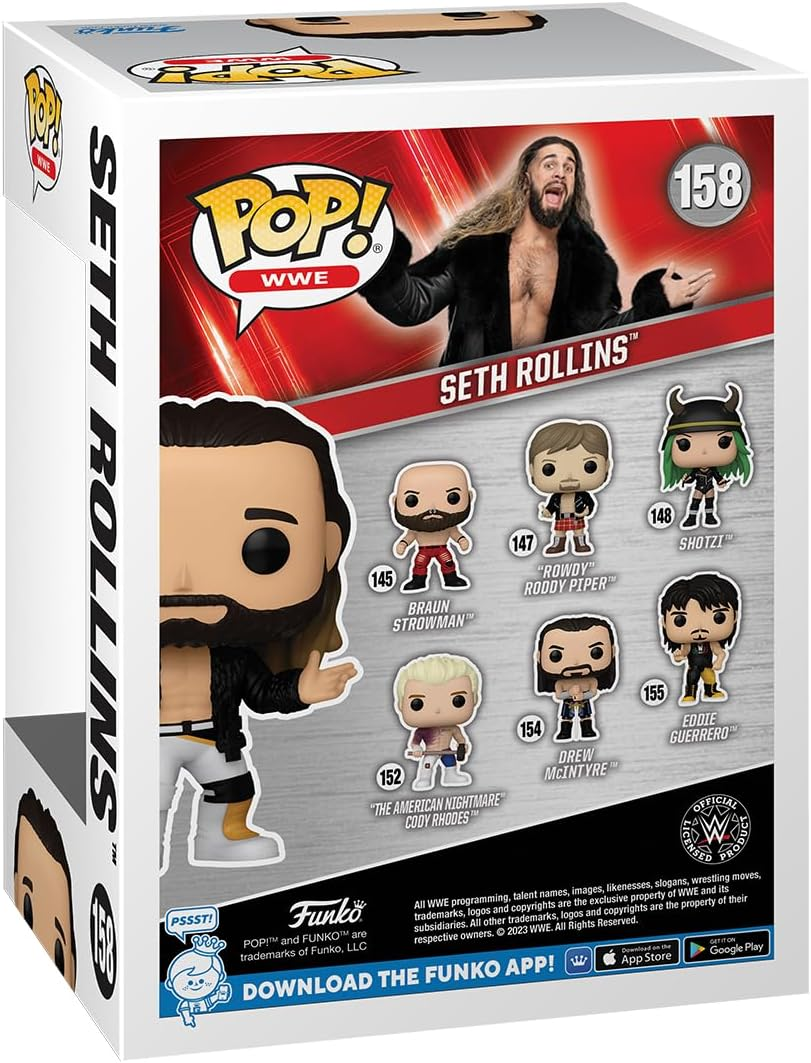 FUNKO POP! WWE: Seth Rollins W/ Coat image number 3
