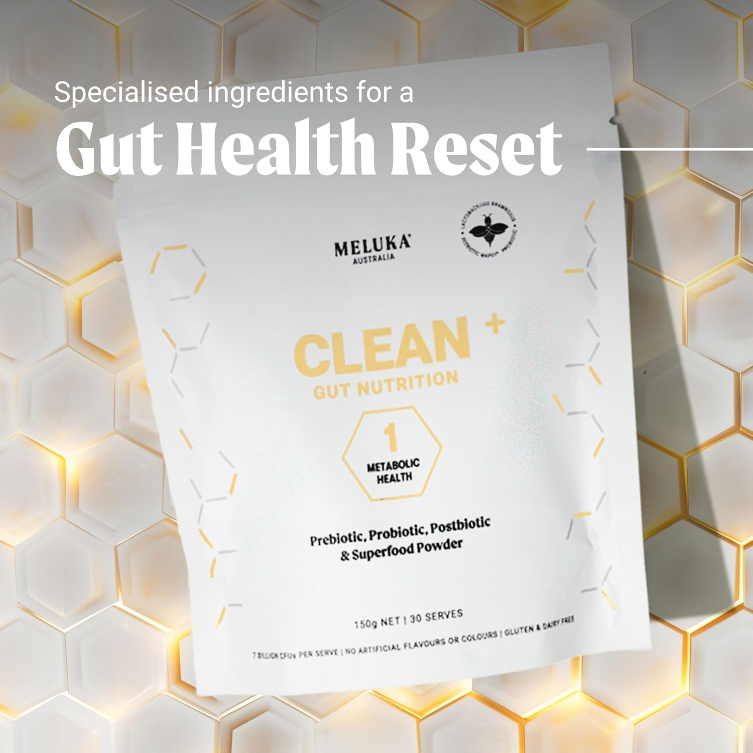 Clean+ Gut Nutrition Powder image number 1