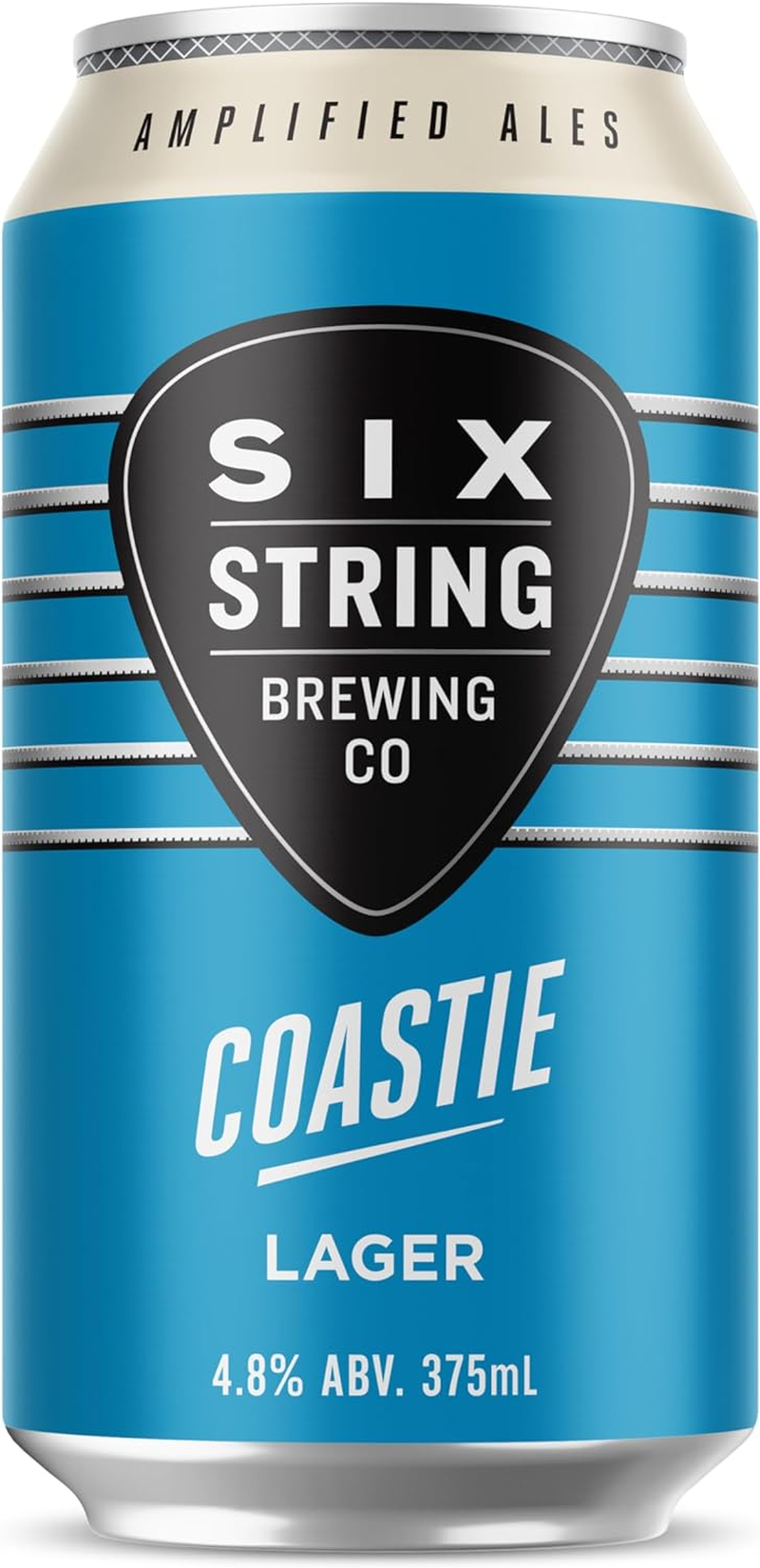 Six String Brewing Coastie Lager 375Ml Case of 24 Craft Beer