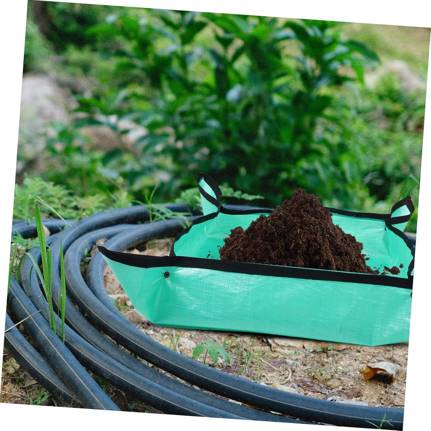 DECOMELODY Indoor Plant Potting Soil Mat Multi-Use Home Gardening Mats for Soil Changing Pe Material image number 6