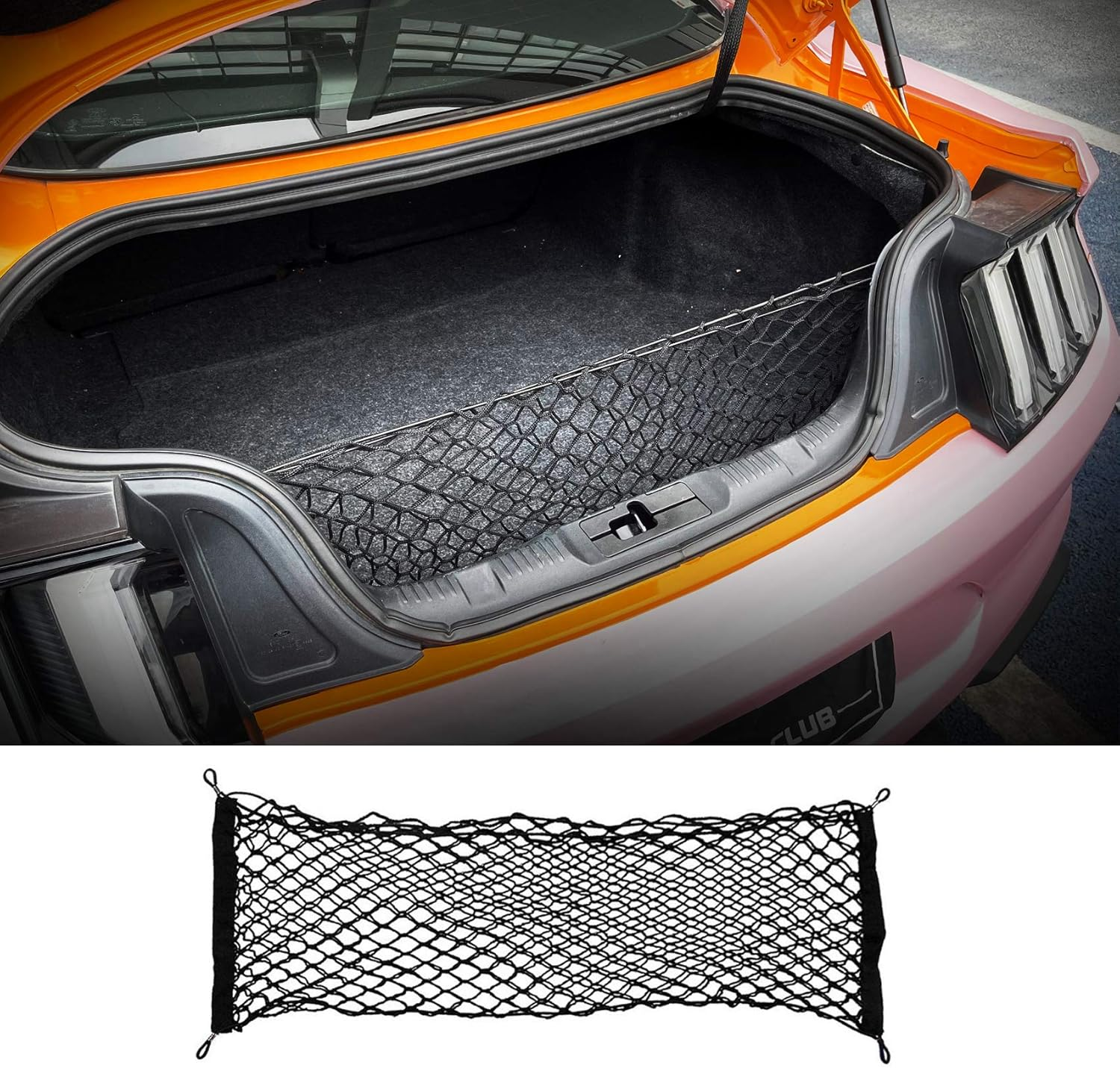 Trunk Cargo Net Accessories for Ford Mustang 2015-2023 image number 1