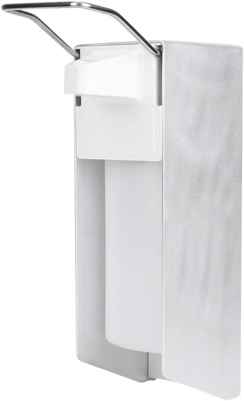 Haofy Manual Elbow Pressure Dispenser ABS Plastic Shampoo Lotion Shower Suitable for Bathroom Kitchen Hotel Home Use