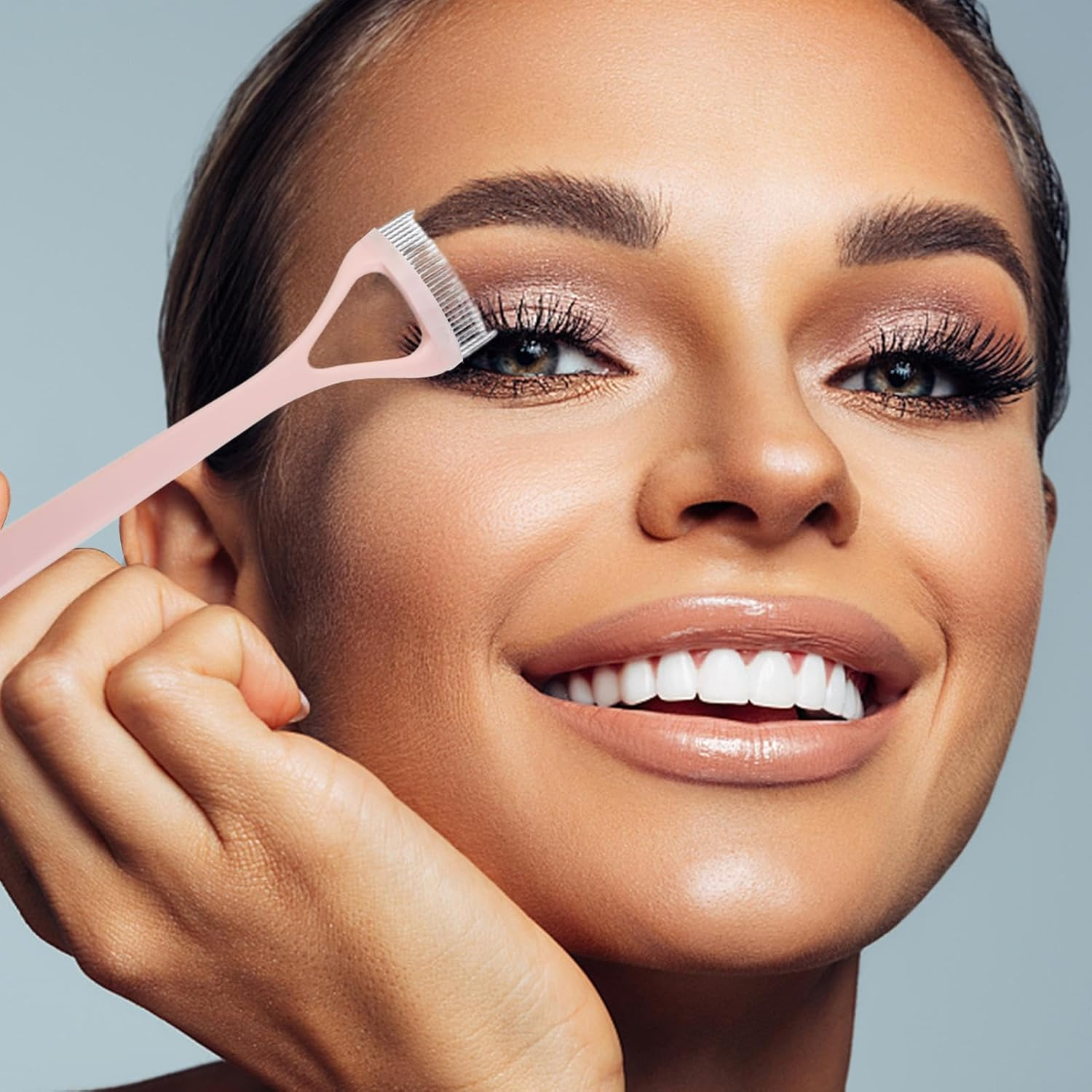 Shurzzesj Eyelash Separator Comb - Professional Definer Eyelash Comb,Multifunctional Lash Separating Tool, Eye Makeup Tools for Travel, Outdoor, Daily image number 6