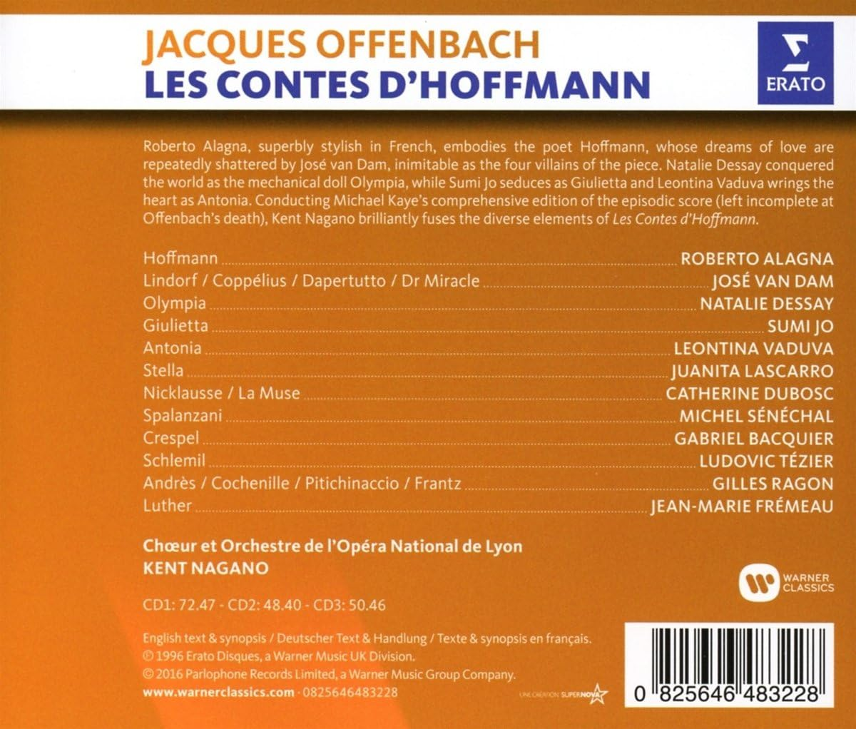 Offenbach Les Contes Dhoffmann