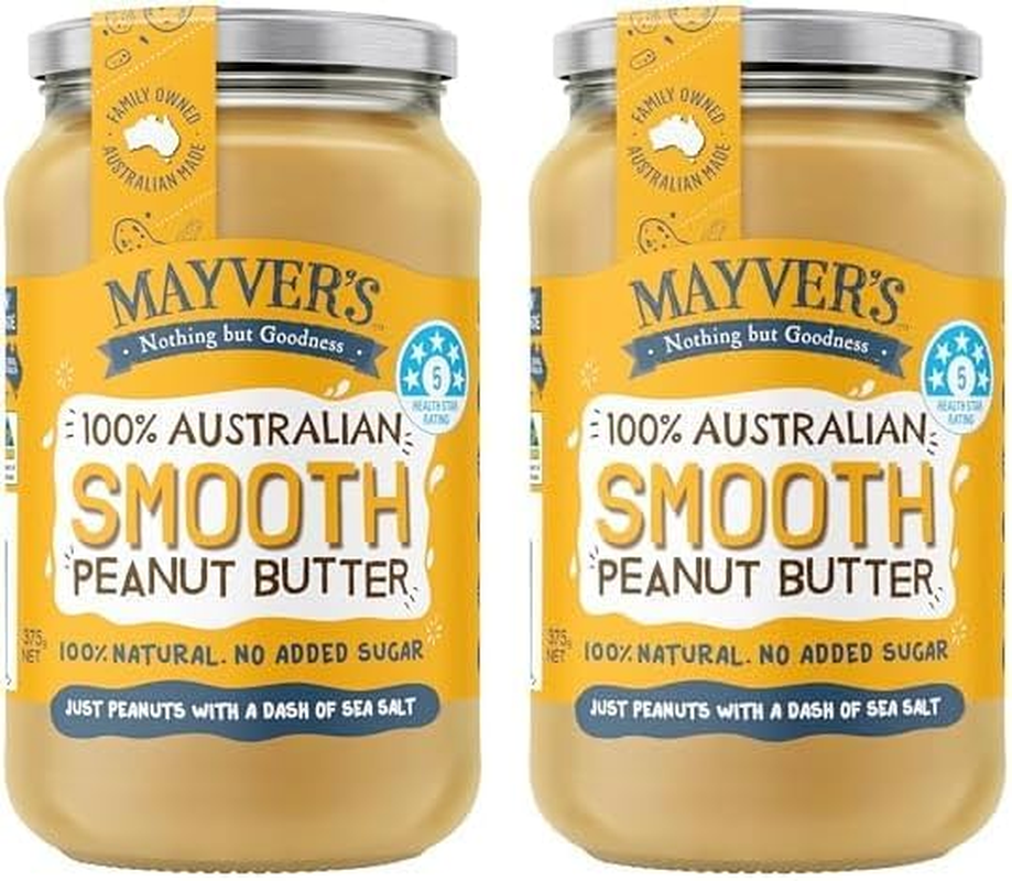 Mayver'S Super Natural Smooth Peanut Butter 375G image number 5