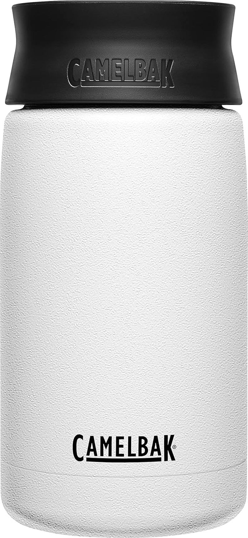 360&deg; Direct Drinking Tumbler & Water Bottle, Camelback Hot Cap, Travel Mug, Vacuum Insulated, Hot & Cold Insulated, 11.8 Fl Oz (350 Ml), White image number 1