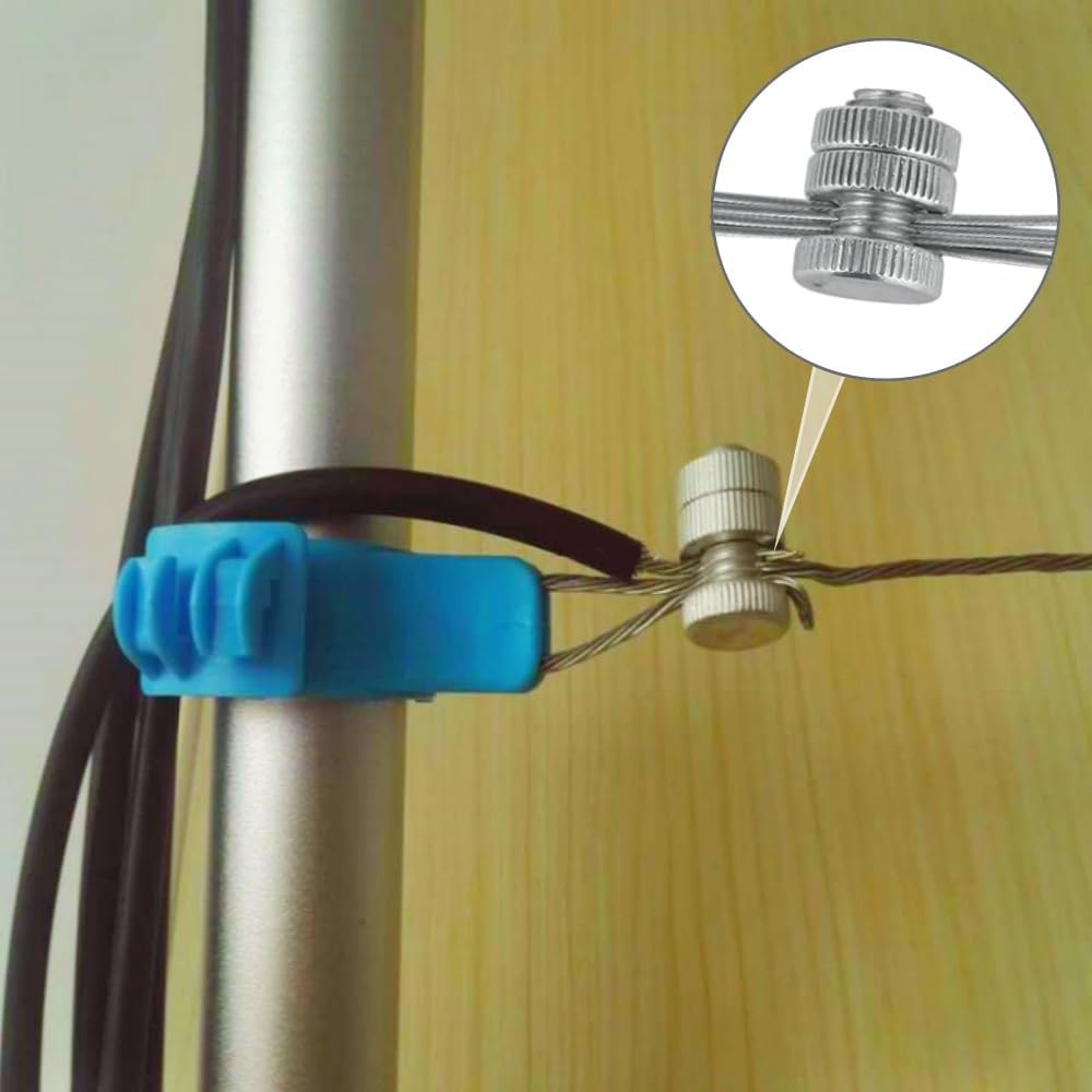 10 Pieces Split Bolt Joint Clamp,Wire Connector, Line Tap Clamp,Aluminium Alloy Electrical Fence Connector for Multiple Electric Fence,Wire Clamp (10) image number 1