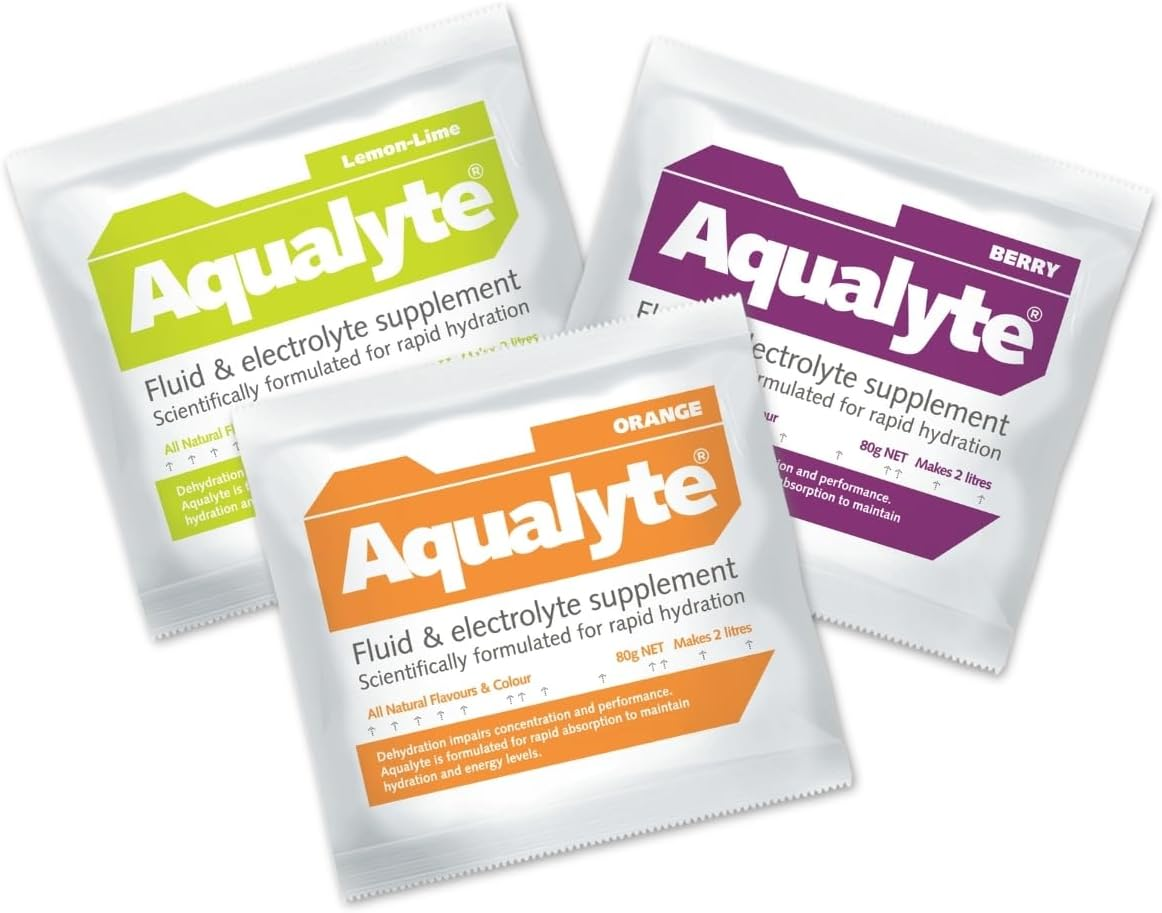 Hydration & Electrolyte Supplement, Natural Hydration Support, Great Taste, Rapidly Absorbed, Packed with Essential Electrolytes, Mixed Flavour, 80G Sachets, Makes 2 Litres, Box of 20 image number 6