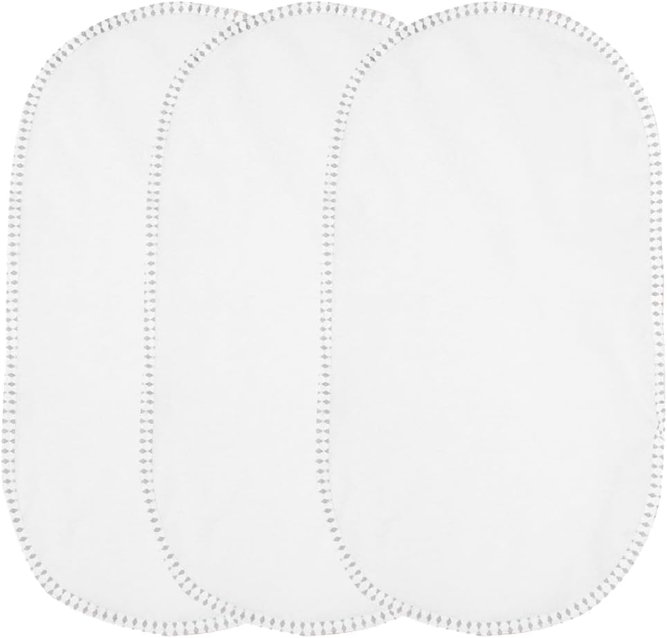 3-Pack Diaper Changing Pads, Changing Pad, Portable Reusable Diaper Pads, Pure Cotton, Washable, TPU Waterproof, Breathable, Enlarged Pad (58.5 * 26.5Cm) image number 1