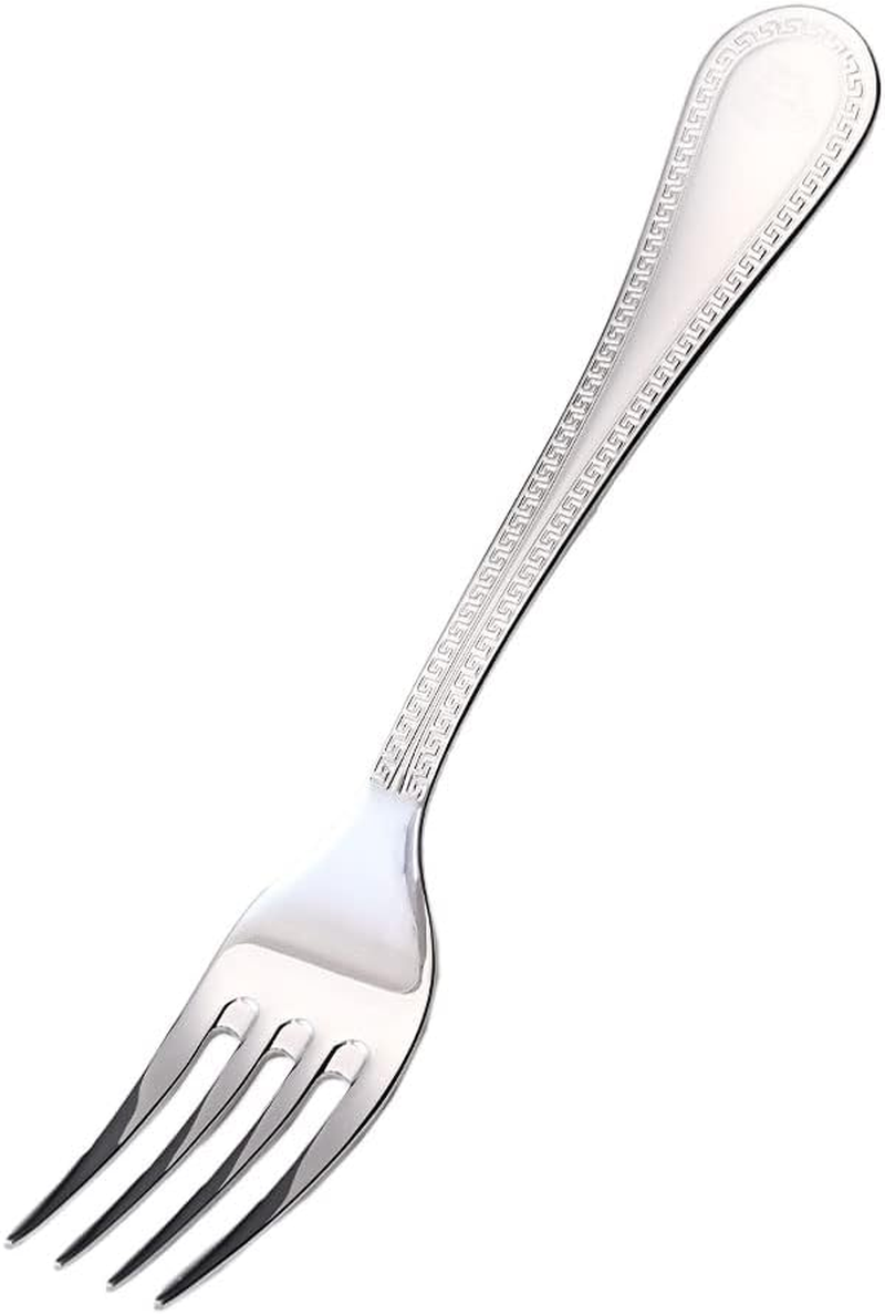 Versace X Rosenthal Greka Dessert Fork Cutlery Silver Not Released in Japan 69178-130955-75026 [Parallel Import]