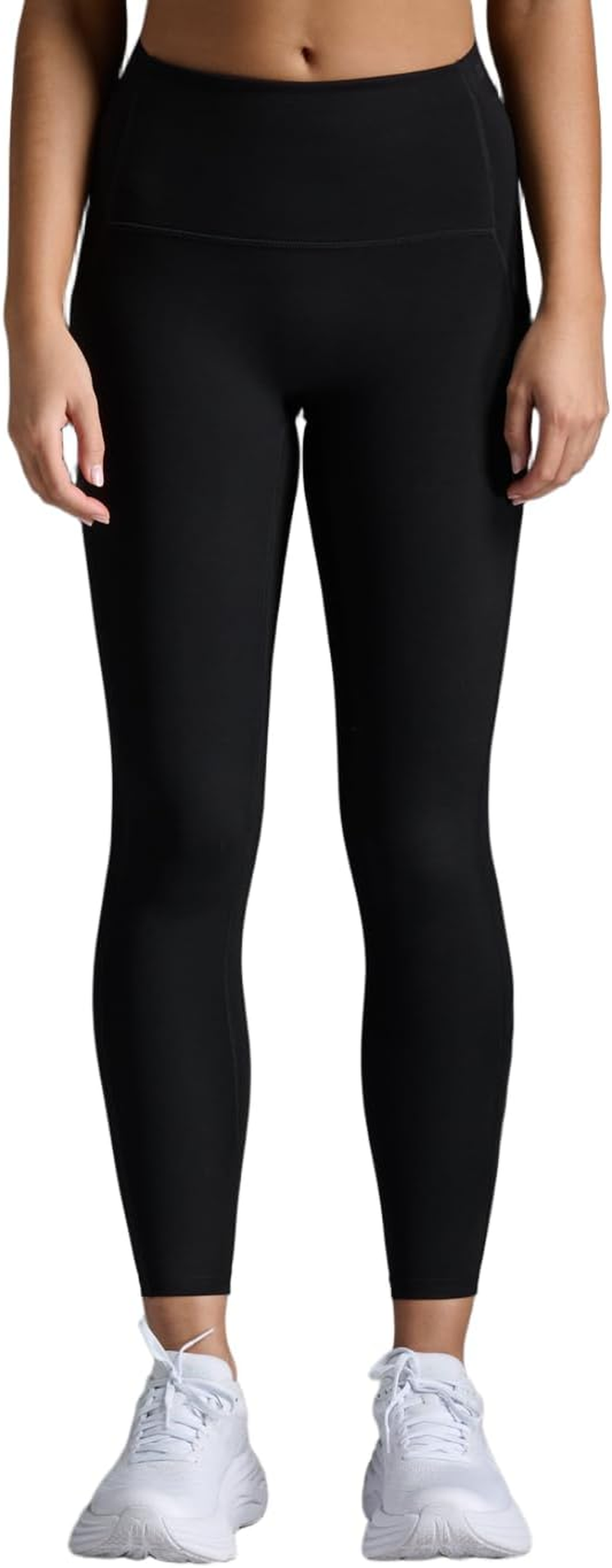 2XU Women'S Form Stash Hi-Rise Compression Tight - Performance Activewear for Training, Improved Recovery - Black/Black image number 4