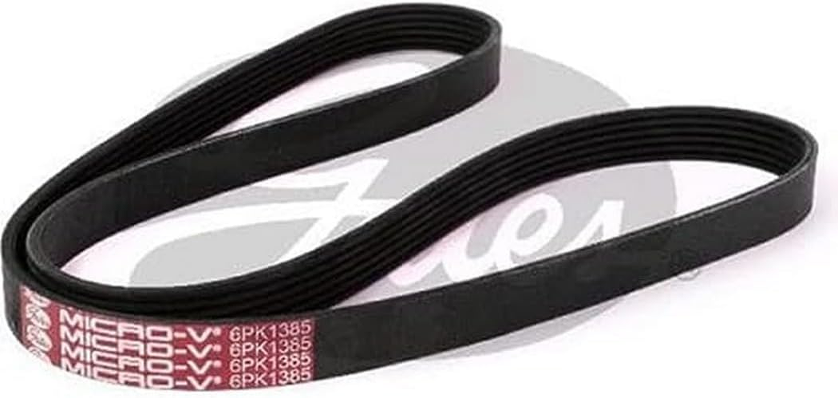 Gates 6PK1385 Micro-V Ribbed Drive Belt, 1385 Mm Length