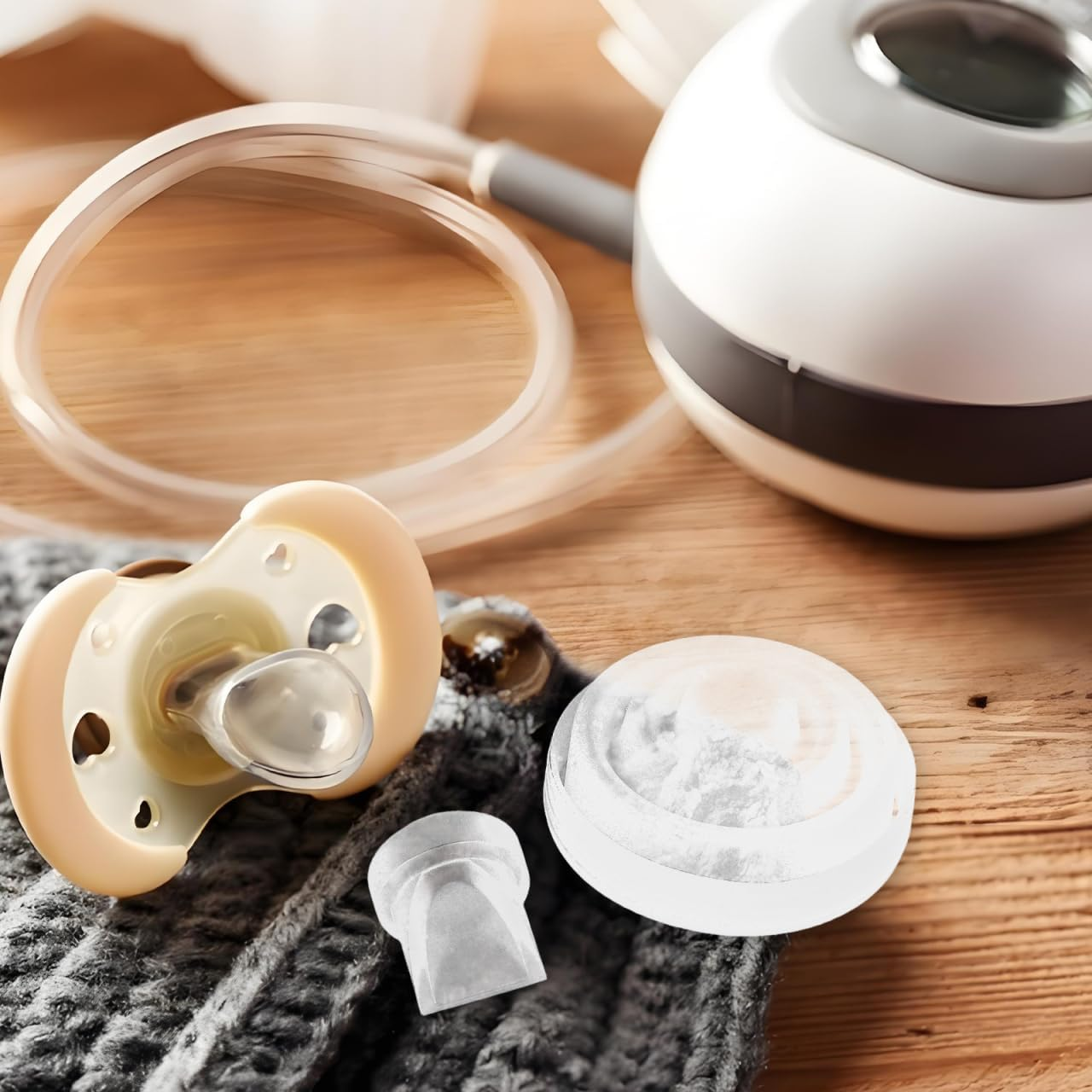 Ipetboom Breast Pump Accessories Silicone Diaphragm and Duckbill Valves Compatible with Momcozy Pump Parts for Efficient Milk Expression image number 2