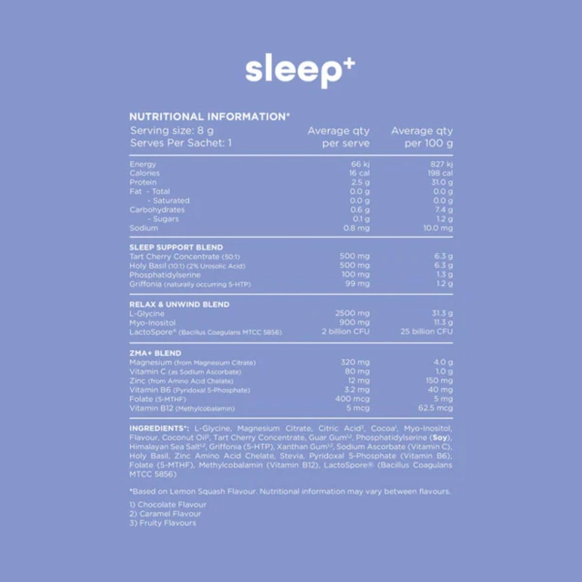 Switch Nutrition Sleep+ Chocolate 30 Serves 240Gm