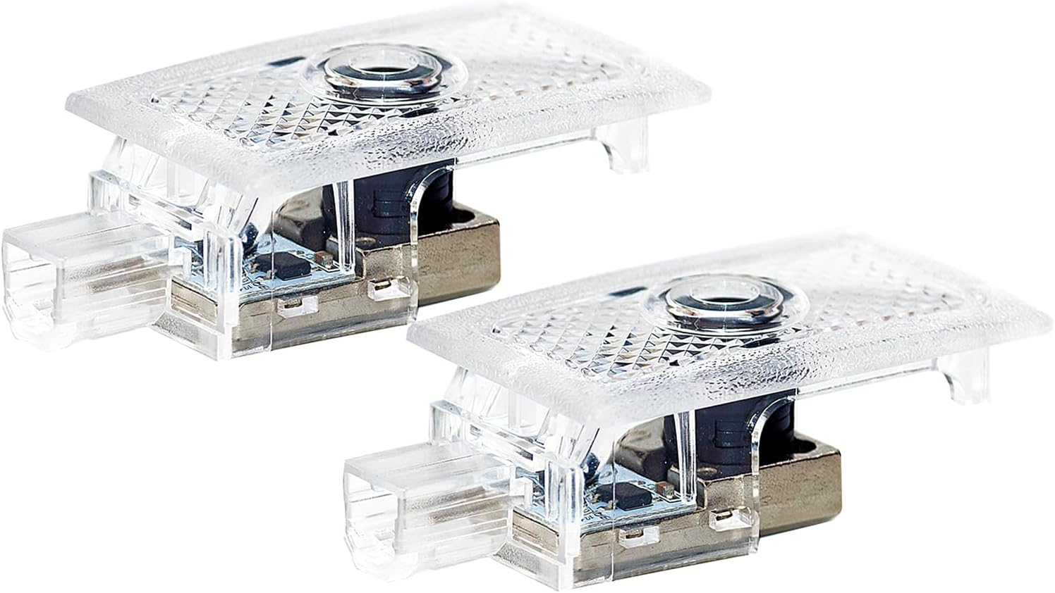 Never Fade Car LED Door Logo Compatible with 300 300C 300S 2005-2022 Projector Ghost Shadow Light, for 300 Accessories Door Light Logo LED Laser Car Courtesy Step Light HD (All White)