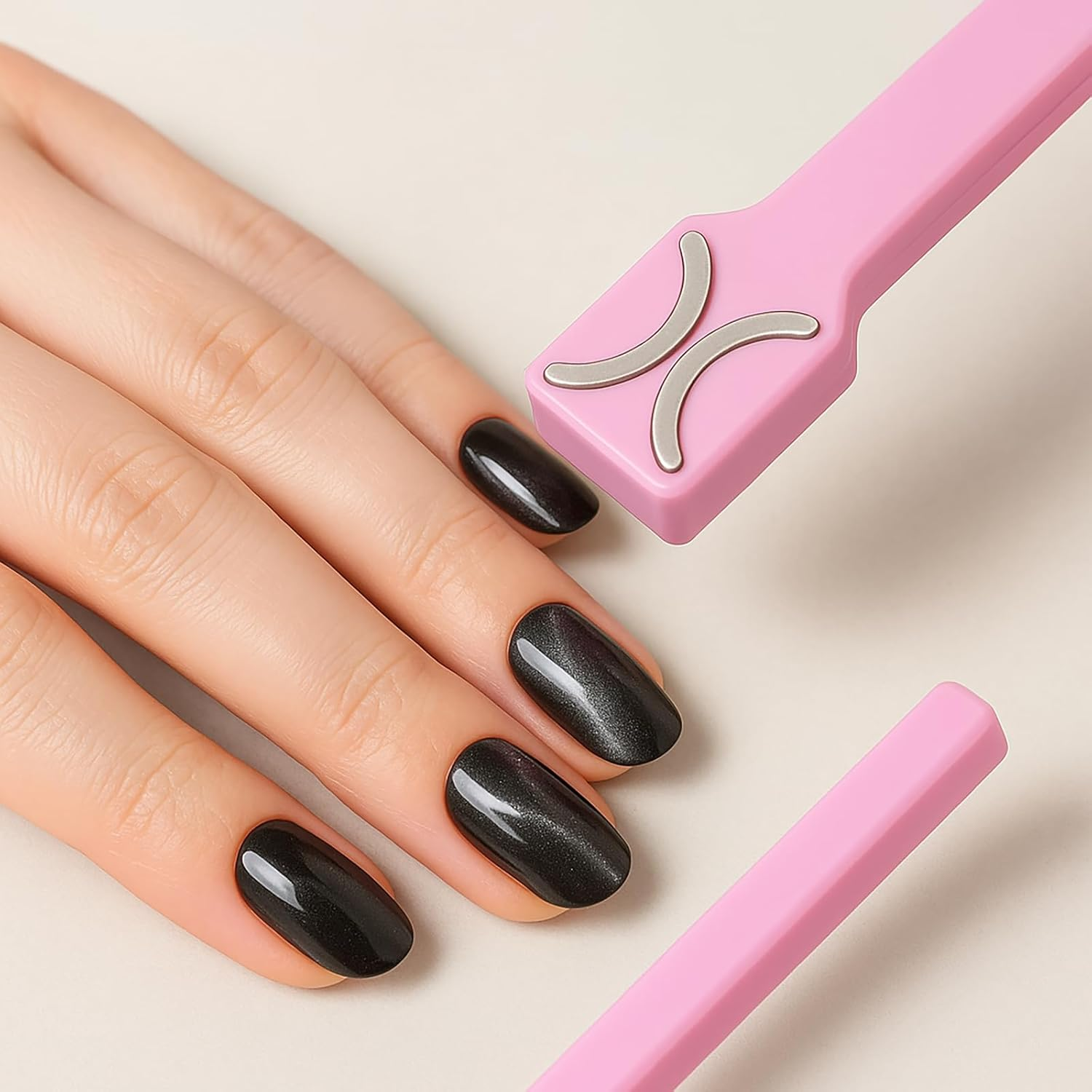 SYGELER Nail Magnet,3 in 1 Multifunctional Cat Eye Gel Nail Polish Magnet for Nail Art, Nails Magnet Strong Suction for Home DIY, Salonsalon image number 6