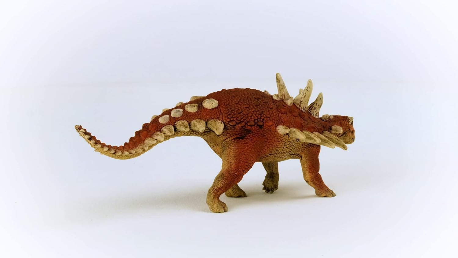 Schleich Dinosaurs - 7' Realistic Gastonia Dinosaur Figure &Acirc;&euro;&ldquo; Educational and Detailed Jurassic Red Dino Toy Figurine for Boys and Girls &Acirc;&euro;&ldquo; Durable Montessori Animal Toy for Kids Ages 4+ | 15036 image number 4