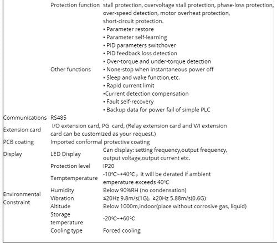 4Kw/5.5Hp 11A 415V AC 3 Phase Variable Frequency Drive Inverter VSD VFD Lathe image number 1