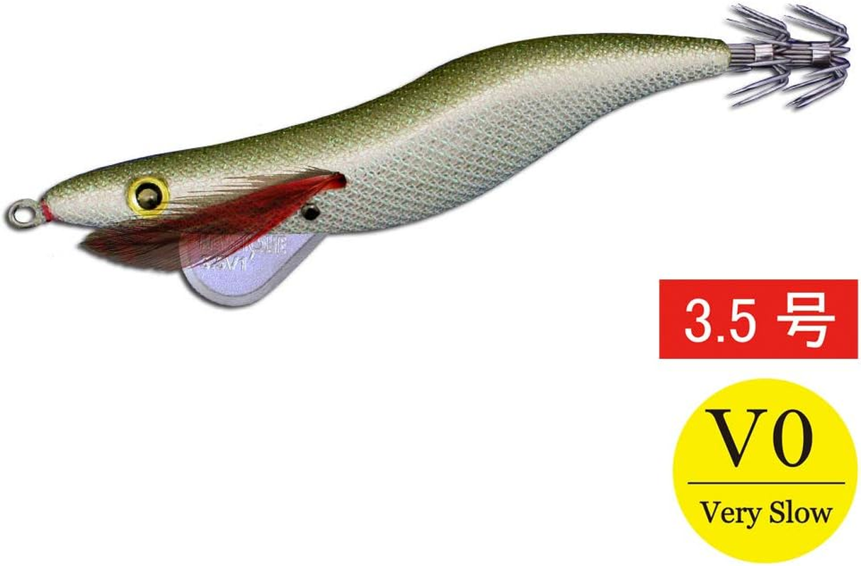 Egi Sharp Egisharp No. 3.5 V0 (15G) Real Bait Olive image number 3