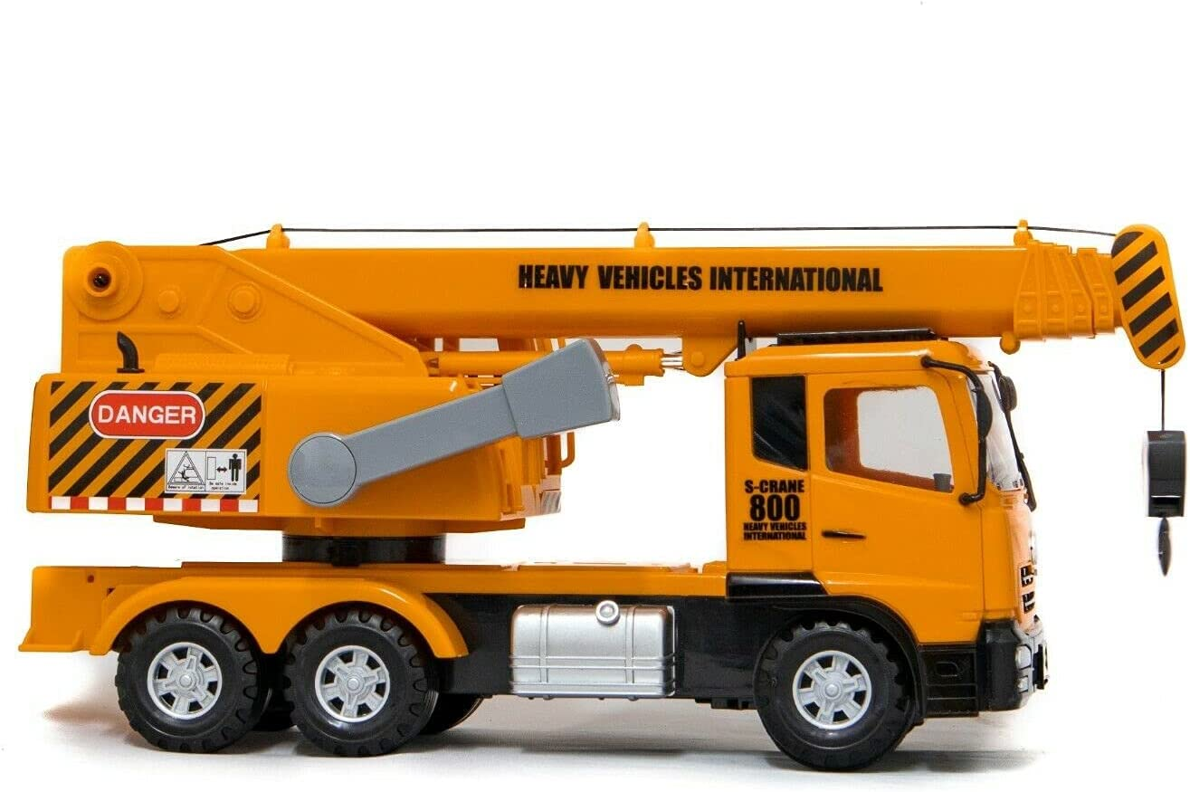 Big Daddy Extra Large Crane Truck Extendable Arms & Lever to Lift Crane Arm Crane Truck