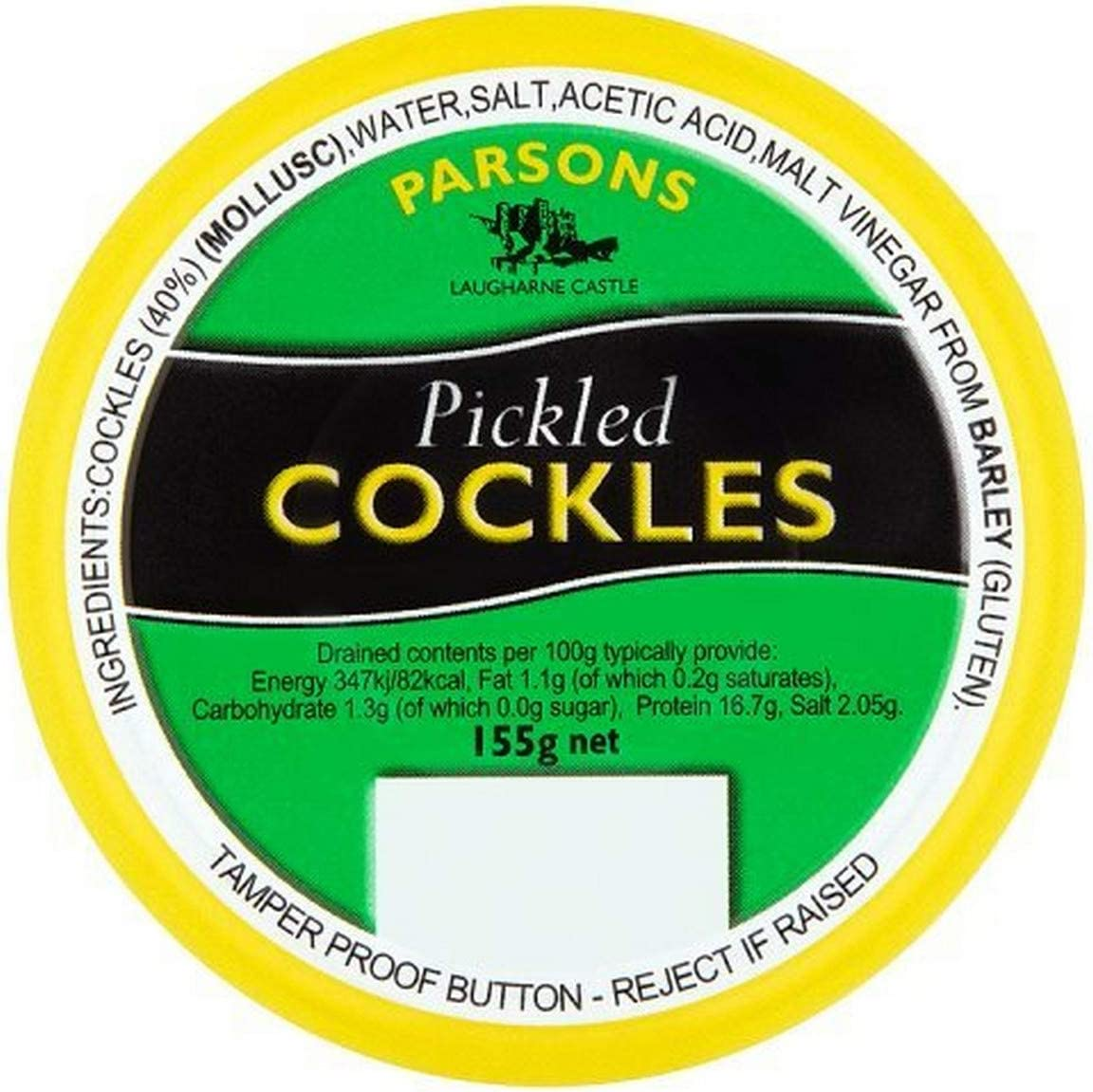 Parsons Cockles Jar, 155G image number 2