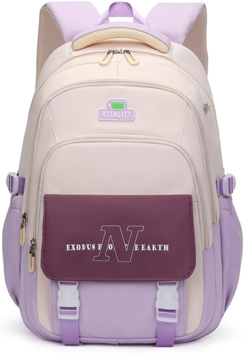 Lifelix Kids Backpack for Girls Kawaii Teens School Bookbag Elementary Middle Schoolbag Age 6-14 image number 4