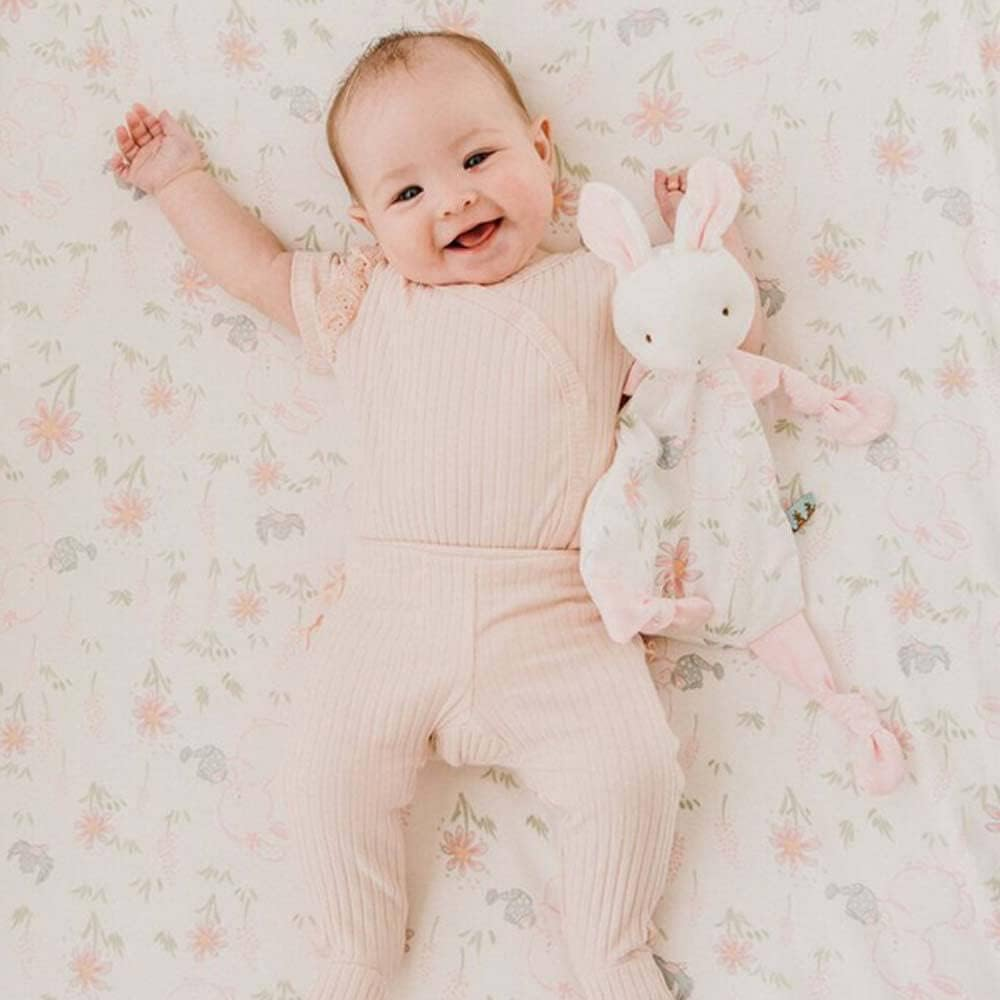 Bunnies by the Bay Friendship Blossoms Bunny Knotty Friend Teether