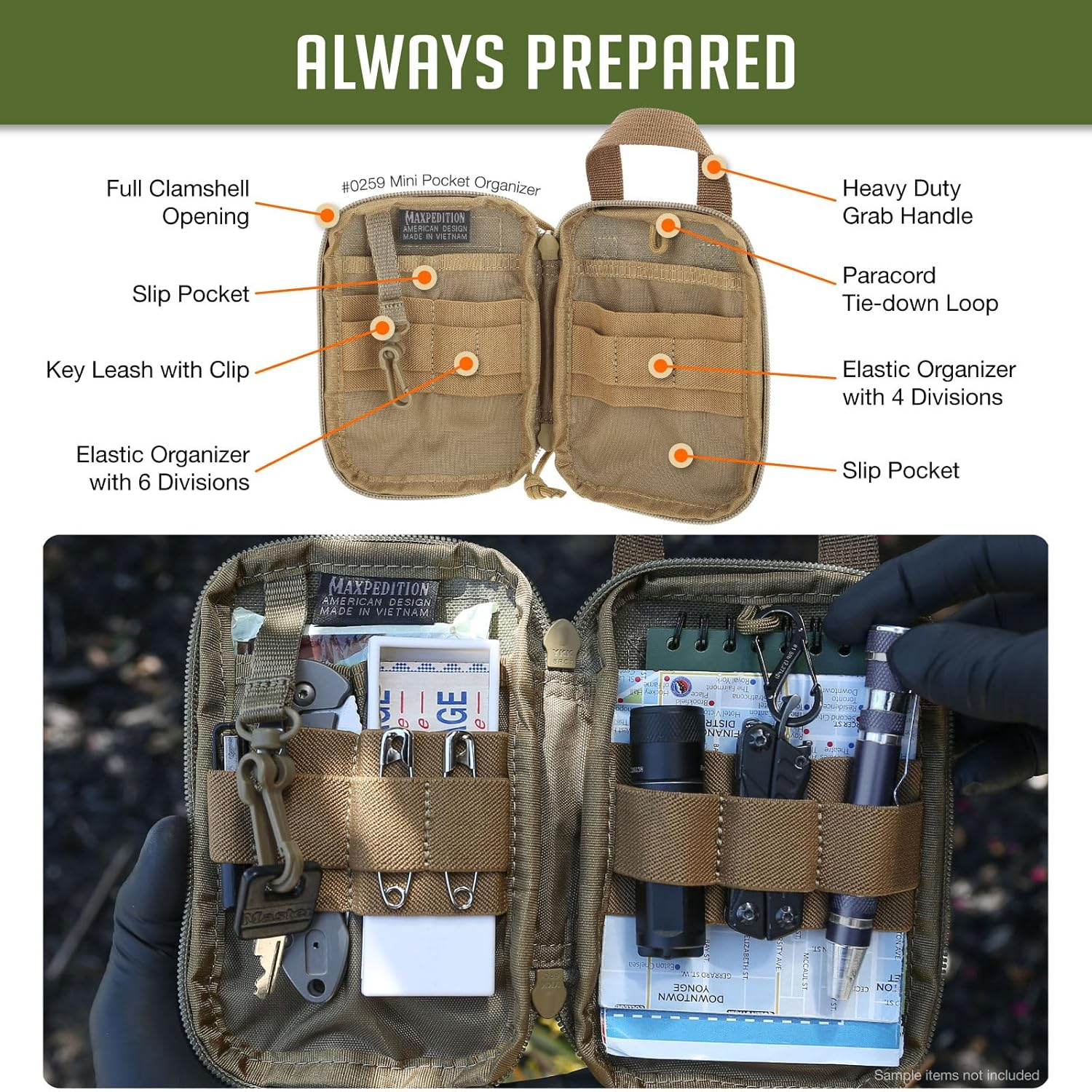 Maxpedition Mini Pocket Organizer image number 1