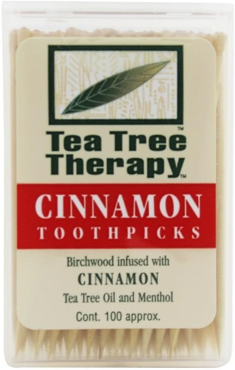 Tea Tree Therapy Cinnamon Toothpicks (1X100 CT) image number 1