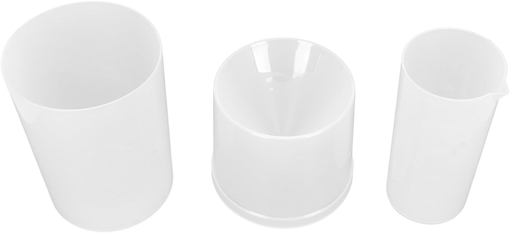 TOPINCN Professional Accurate Scale Measurement Transparent Plastic Rain Gauge Cylinder for Science Teaching 400Ml Use in Classroom or Extracurricular Field image number 1