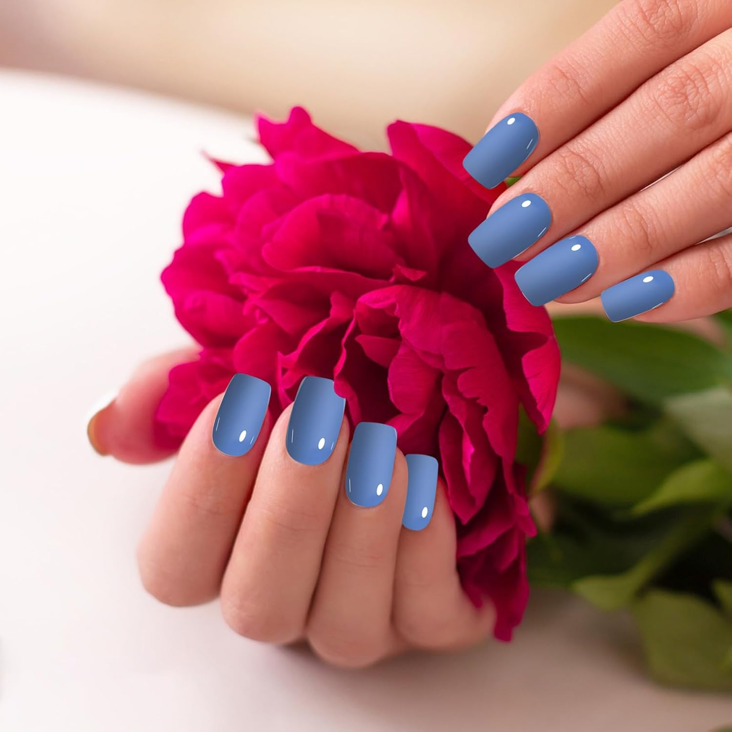 Pigment Nail Powder - Mirror Finish Rainbow | 9 Colors,Art Gradient Rainbow DIY Decoration for Women Girls Easter Halloween Christmas - Cf04 image number 4