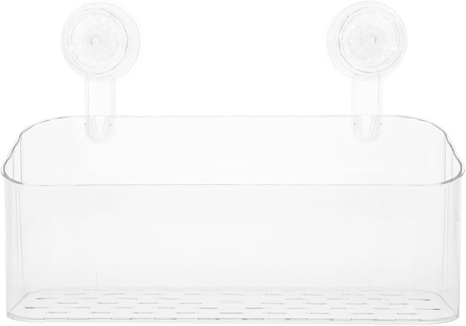 Alipis Bathroom Storage Organizer Suction Cup Hanging Shelf Wall-Mounted Soap Holder image number 5