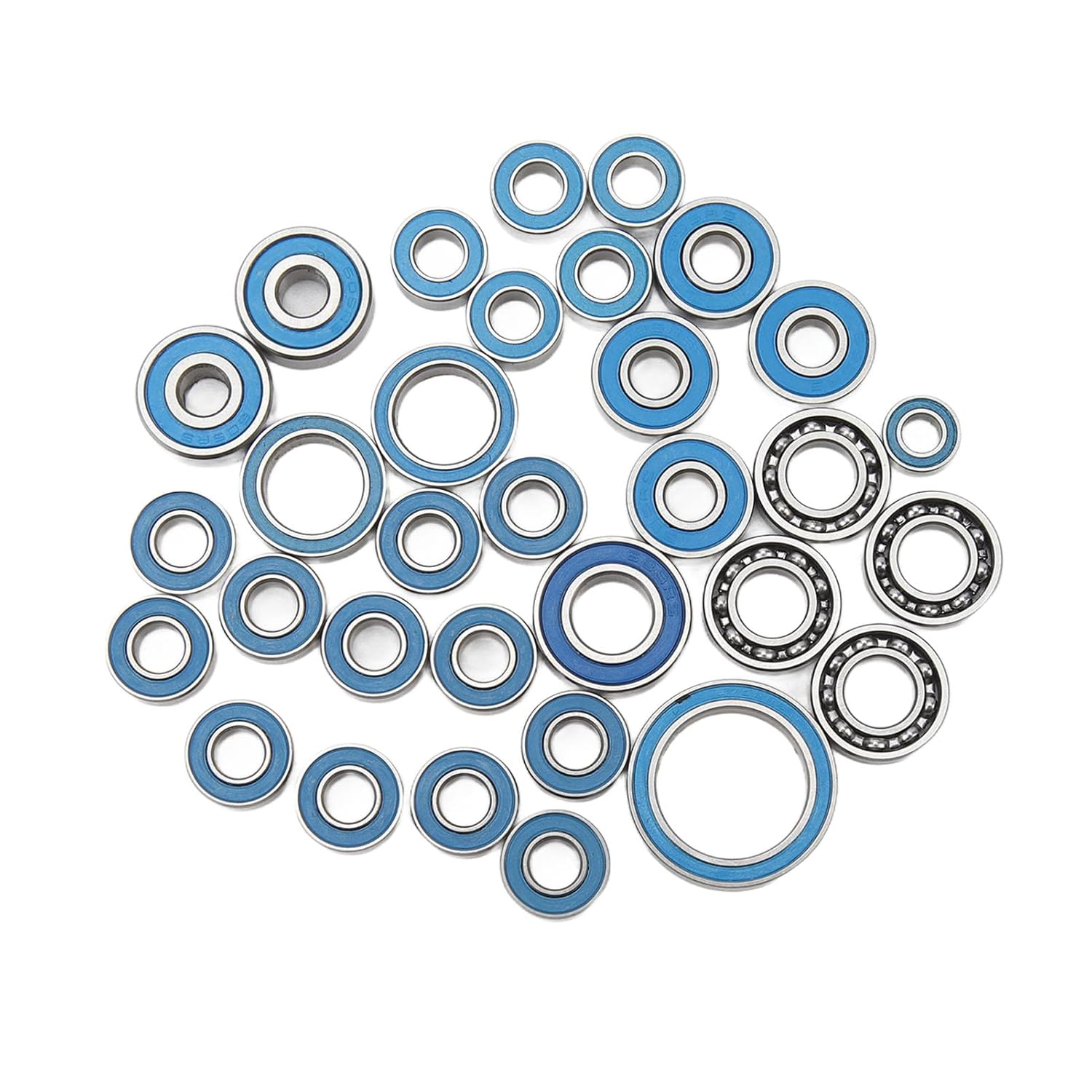 Domary RC Car Steel Sealed Bearing Kit for Axial Capra 1.9 Unlimited Trail 1/10 RC Car image number 3