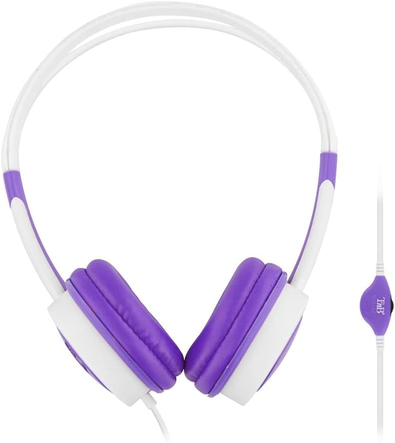 T'Nb CSKID2GIRL Kids Stereo Headphones 85 DB White/Purple image number 2