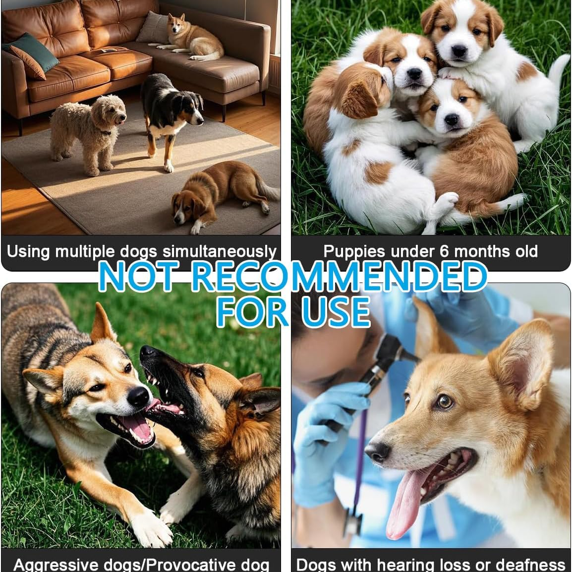 Ultrasonic anti Barking Device for Dogs, 33FT Range Bark Control Box with 3 Modes, Safe & Humane, Rechargeable Dog Bark Deterrent for Indoor & Outdoor Use image number 4