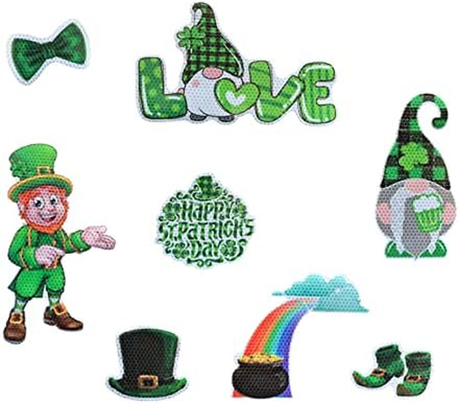 Garage Door Decorative Sticker, Durable Xmas Decal with Magnetic Creative Refrigerator Reflective Decals Holiday Party Decoration Supplies for Home/720 (Size : RFM016) image number 5