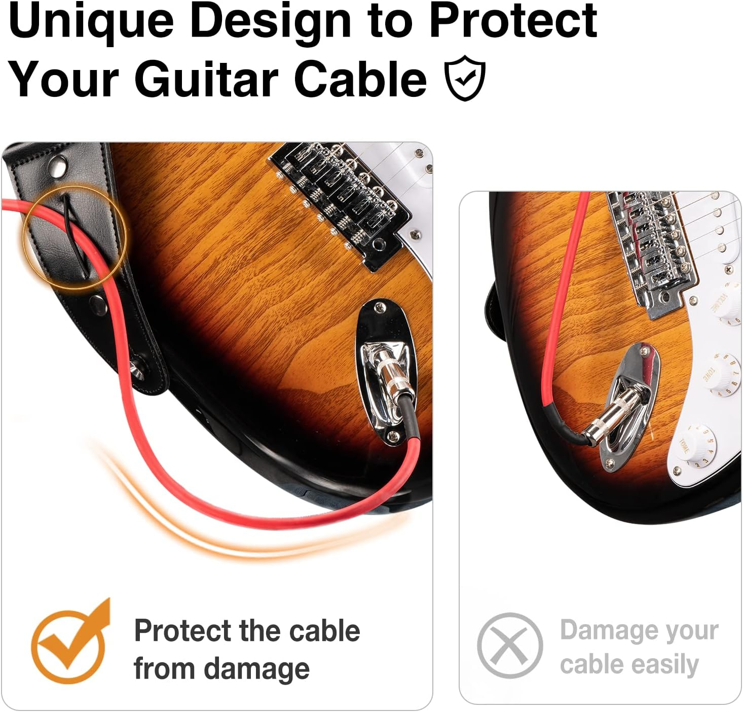 LEKATO LGS-9 Guitar Straps image number 2