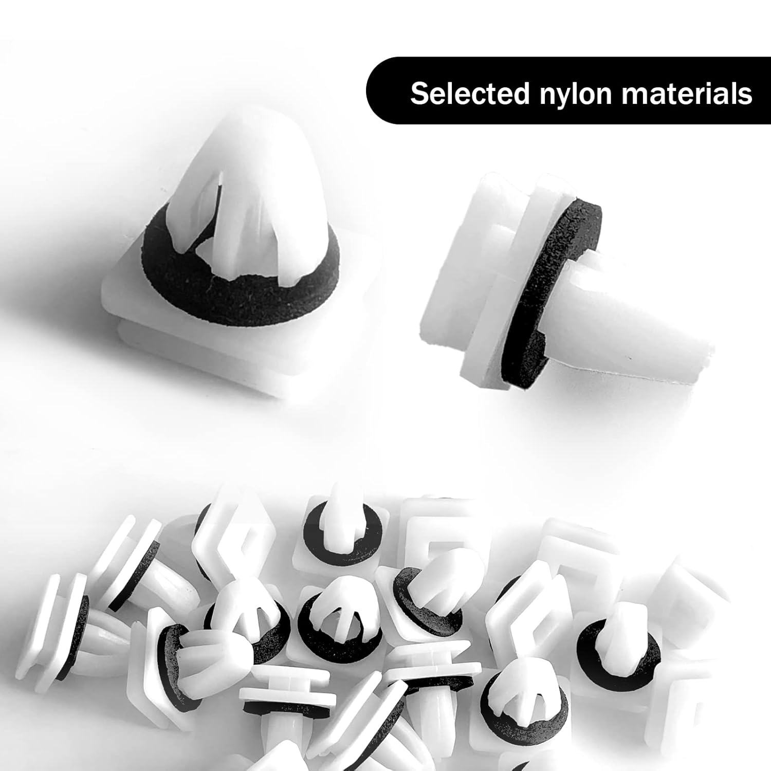 20Pcs Rocker Panel and Fender Moulding Clips Compatible with Honda Acura Accord Civic CR-V Acura HR-V Odyssey MDX RL TL ZDX 91504-SP1-003 image number 3