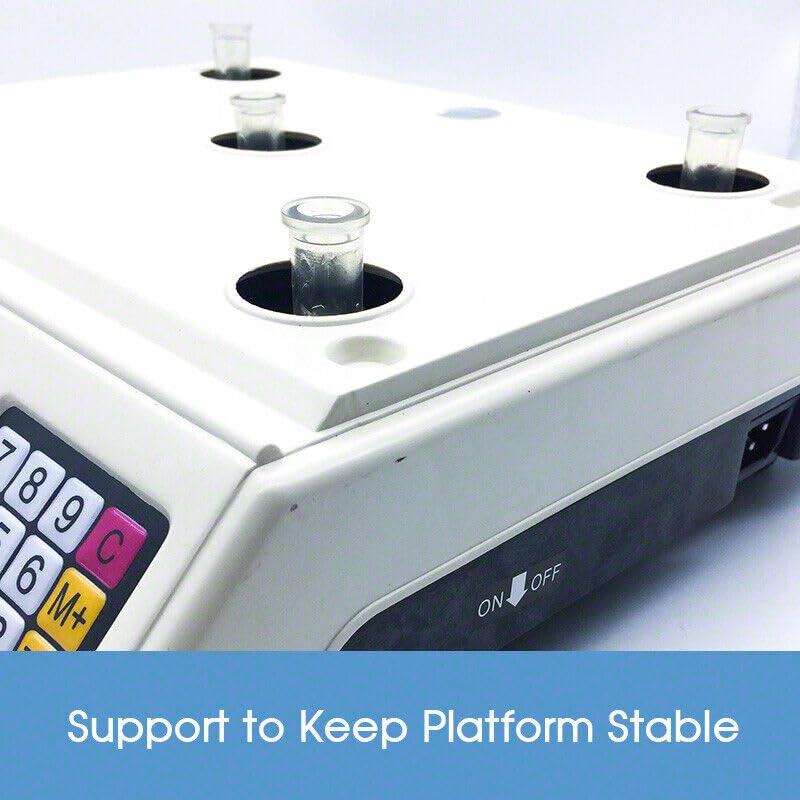 LEDON Kitchen Scale Digital Commercial Shop Electronic Weight Scales Food 40KG White