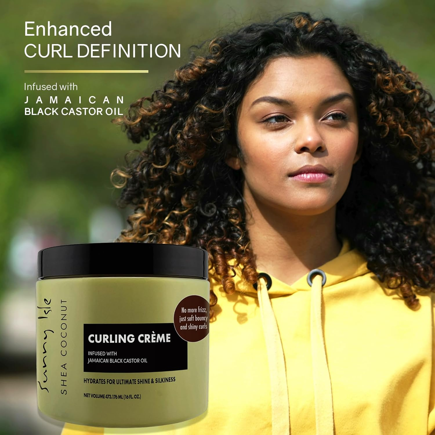 Sunny Isle Jamaican Black Castor Oil Shea Coconut Curling Cream 16OZ