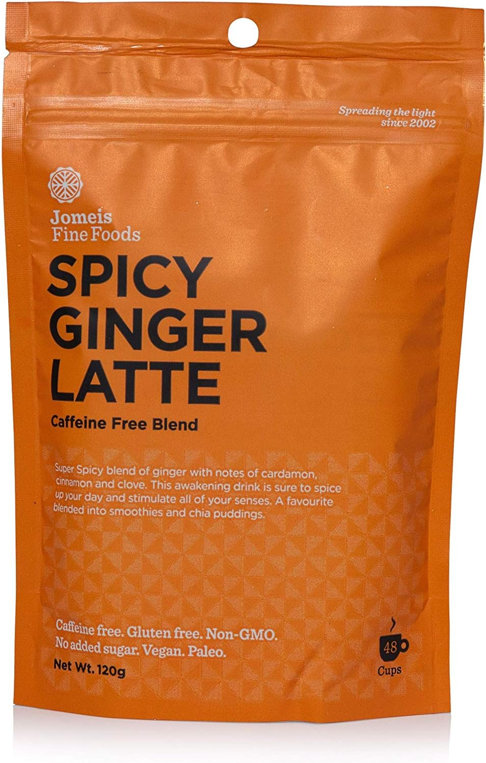 Jomeis Fine Foods Caffeine Free Blend Spicy Ginger Latte 120 G image number 1