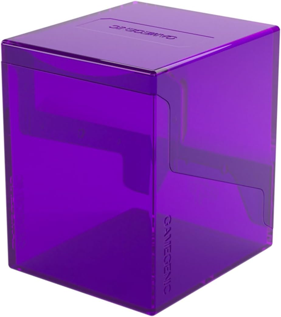 Gamegenic Bastion 100+ XL Deck Box - Compact, Secure, and Perfectly Organized for Your Trading Cards! Safely Protects 100+ Double-Sleeved Cards, Pink Color, Made