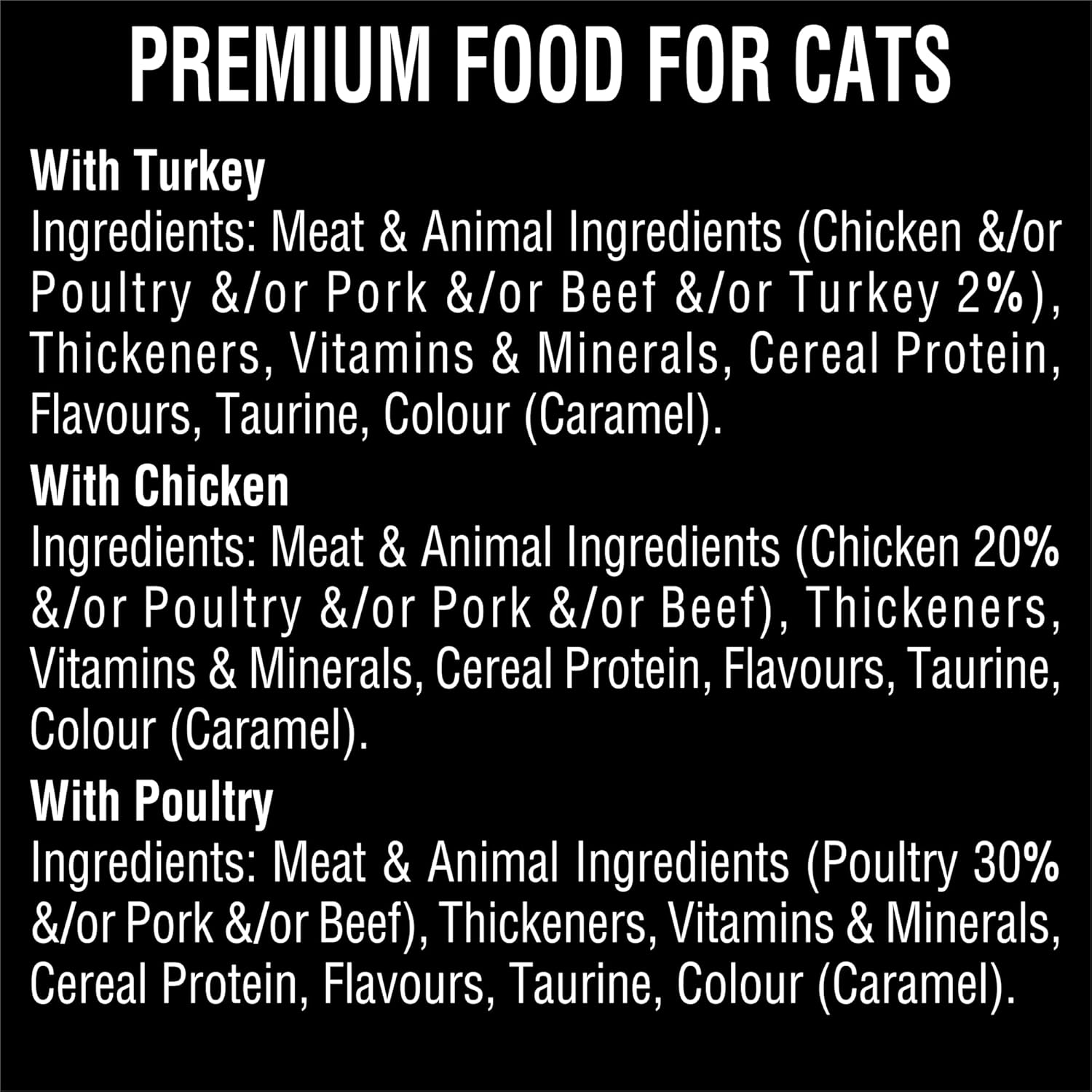 Dine Fresh and Fine Wet Cat Food Turkey, Chicken & Poultry in Jelly 50G Pouch, 18 Pack image number 3