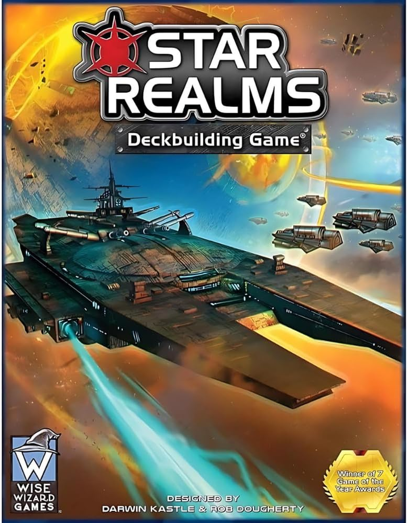 Wise Wizard Games Star Realms Box Set &ndash; a Board Game by Wise Wizard Games 1-4 Players &ndash; Board Games for Family 20 Minutes of Gameplay &ndash; Games for Family Game Night &ndash; for Kids and Adults Ages 12+ - English Version image number 2