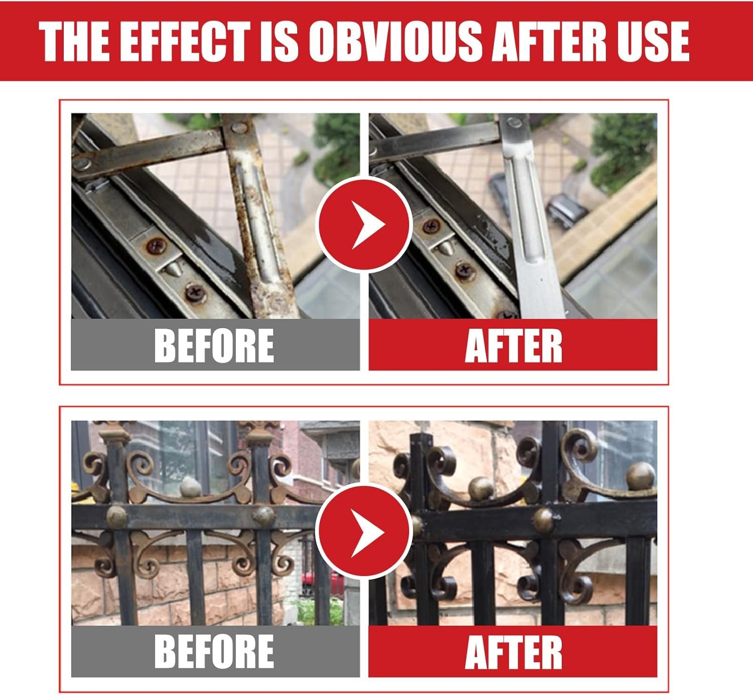 WATSKY Rust Remover Water-Based Primer Metal Renovation Anti-Rust Bolt Rust Remover Primer Rust Conversion Agent 100G with Brush Set image number 5