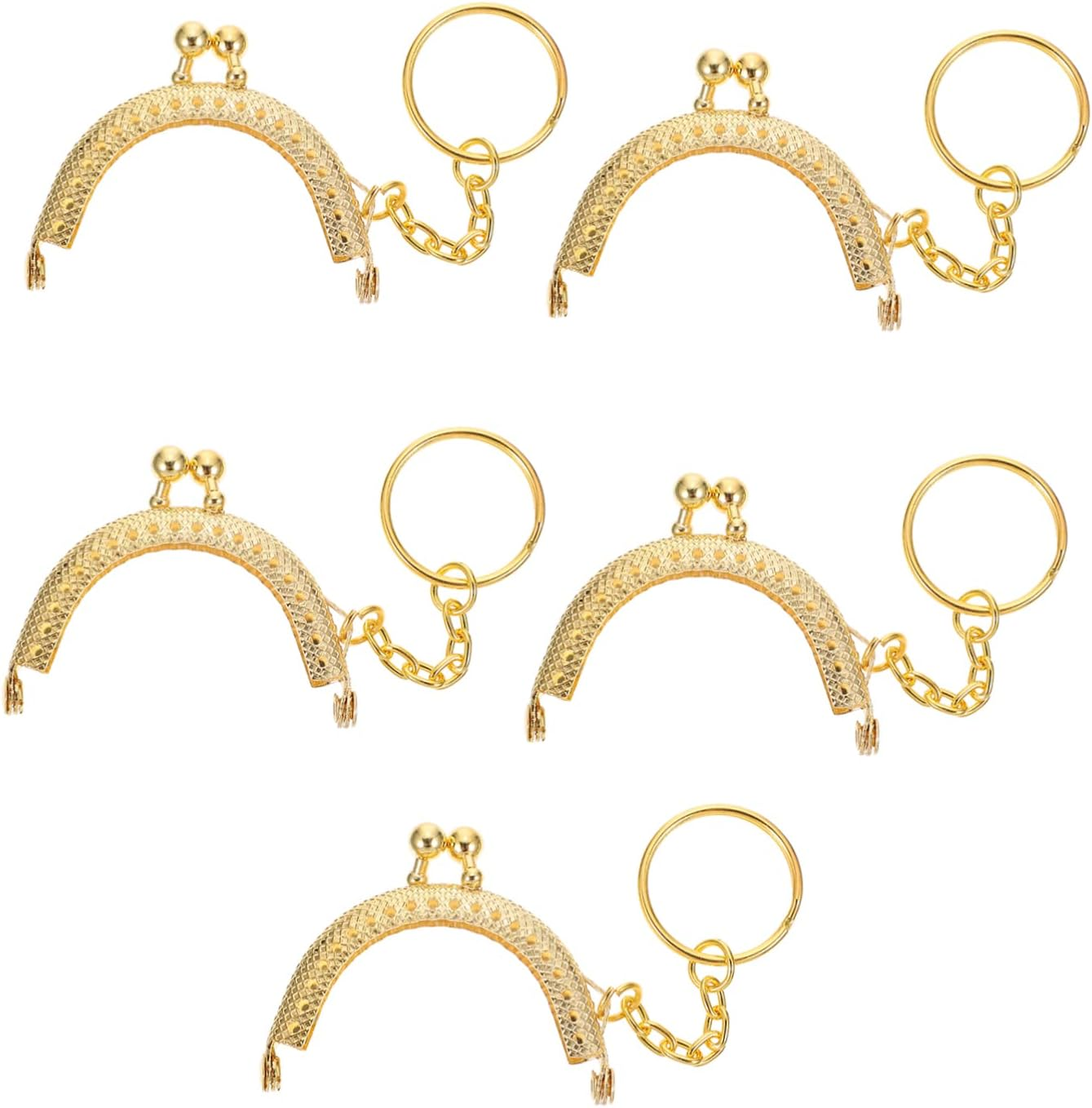 Angoily 5Pcs Decorative Lock Retro Handbag Locks DIY Bag Handle for Women Handbags Shoulder Bags