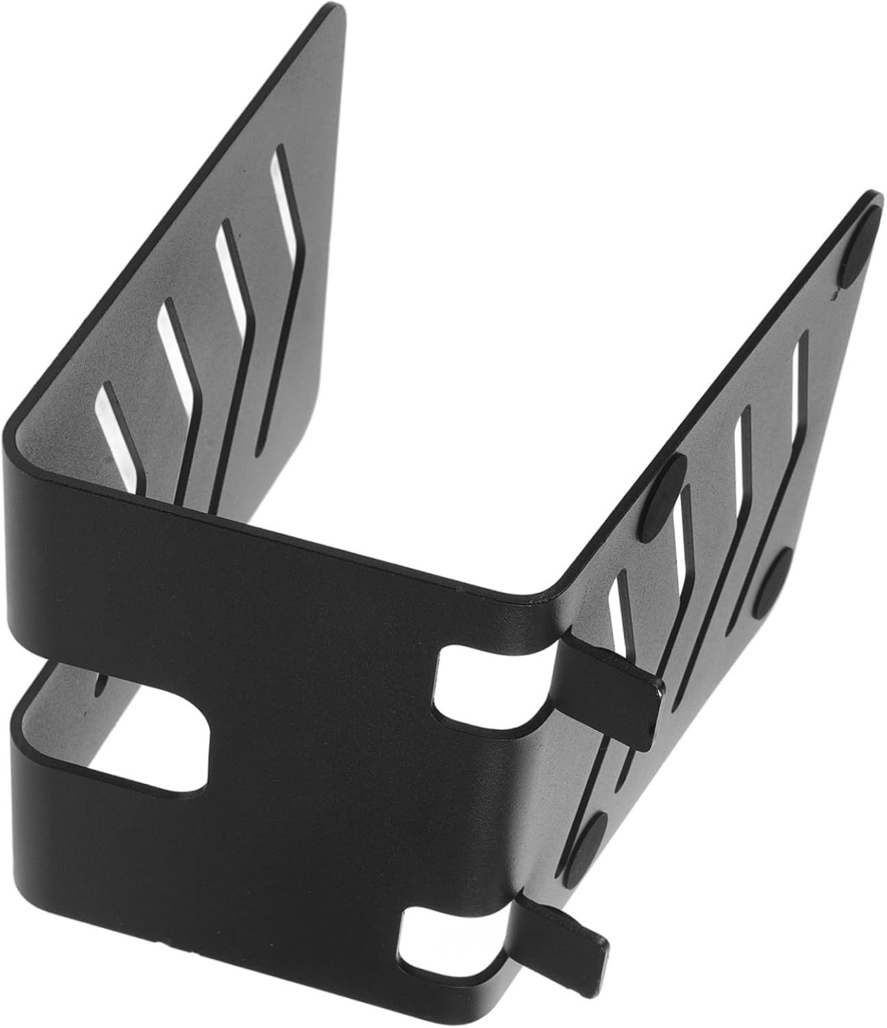 Alasum Audio Elevated Rack Metal Speaker Stands for Desktop Hifi Speaker Cooling Stand Storage Computer Gaming Desk